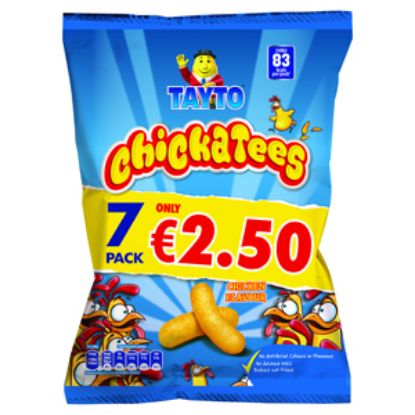 Picture of Tayto Chickatees 7pk  PM €2.50  x12